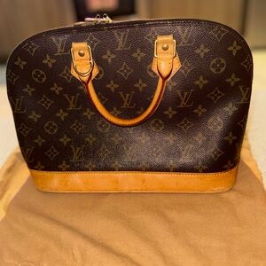 Louis Vuitton Alma PM Handbag Monogram Canvas FL0012
